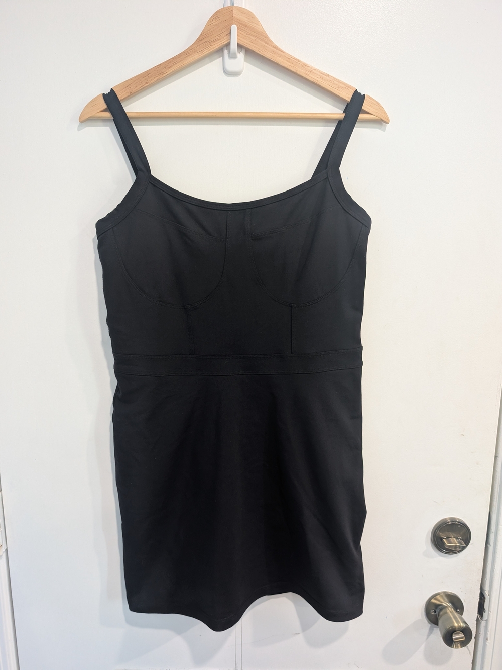 Year Of Ours Tyler Dress Mini Athletic Smooth Built In Shorts Size Medium Black